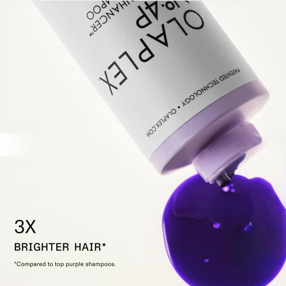 Olaplex No. 4P Blonde Enhancer Purple Toning Shampoo 8.5 oz (New/Unused/Sealed) - Picture 2 of 5